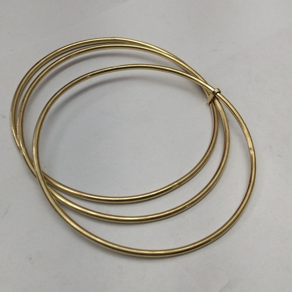 SEMANARIO DE PULSERAS ORO 14 K 4.5 GRMS (SEMINUEVO)