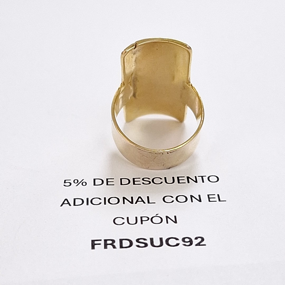 ANILLO ORO 10 K 5,00 GRMS (SEMINUEVO)