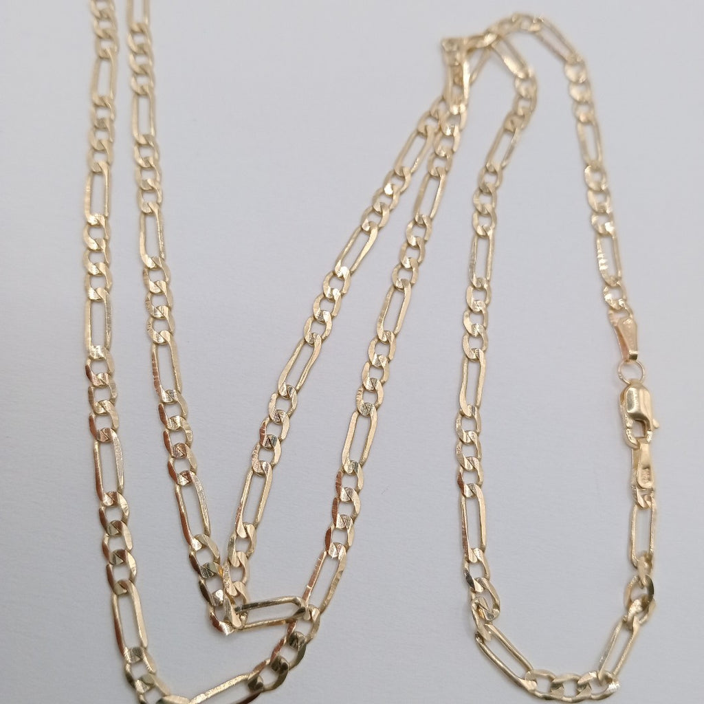 CADENA 3X1 14K 60 CM 8 GR (NUEVO)