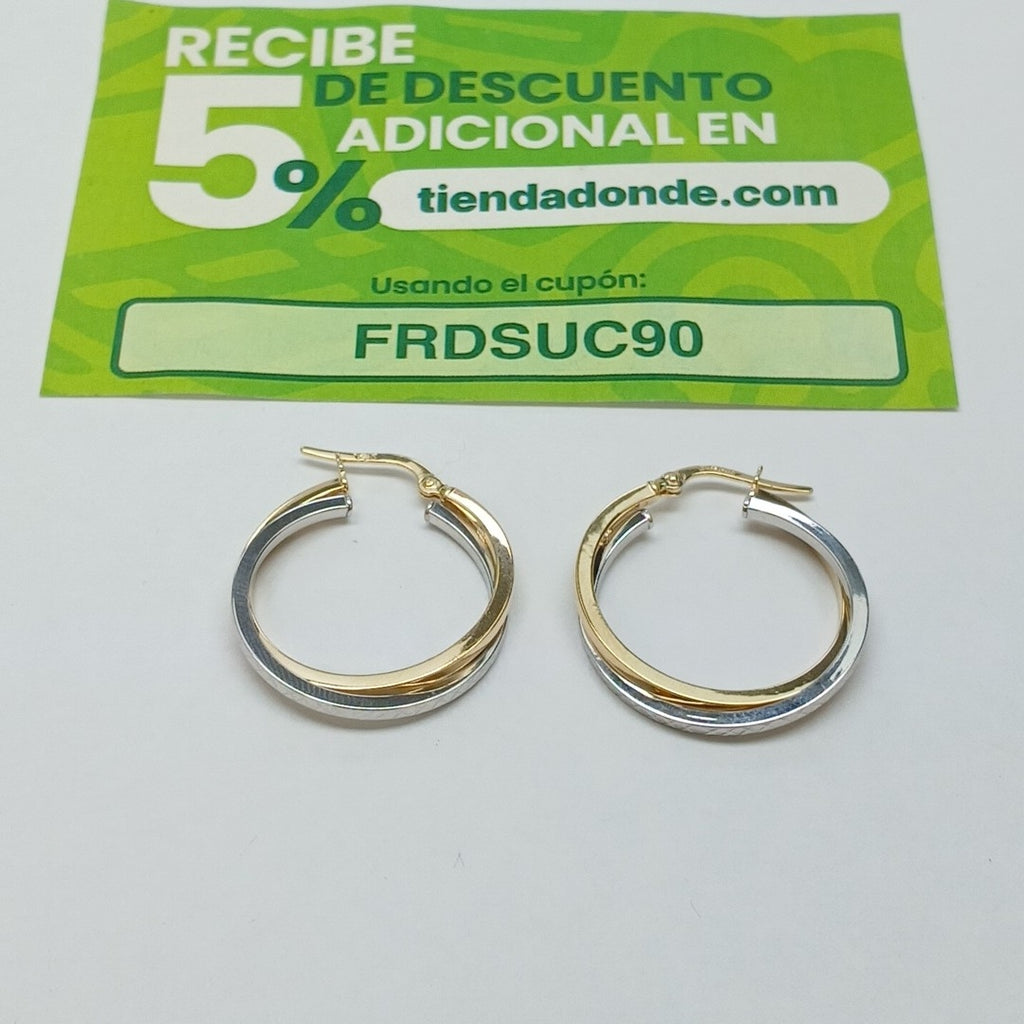 ARRACADAS ORO 14K 2.2 (NUEVO)