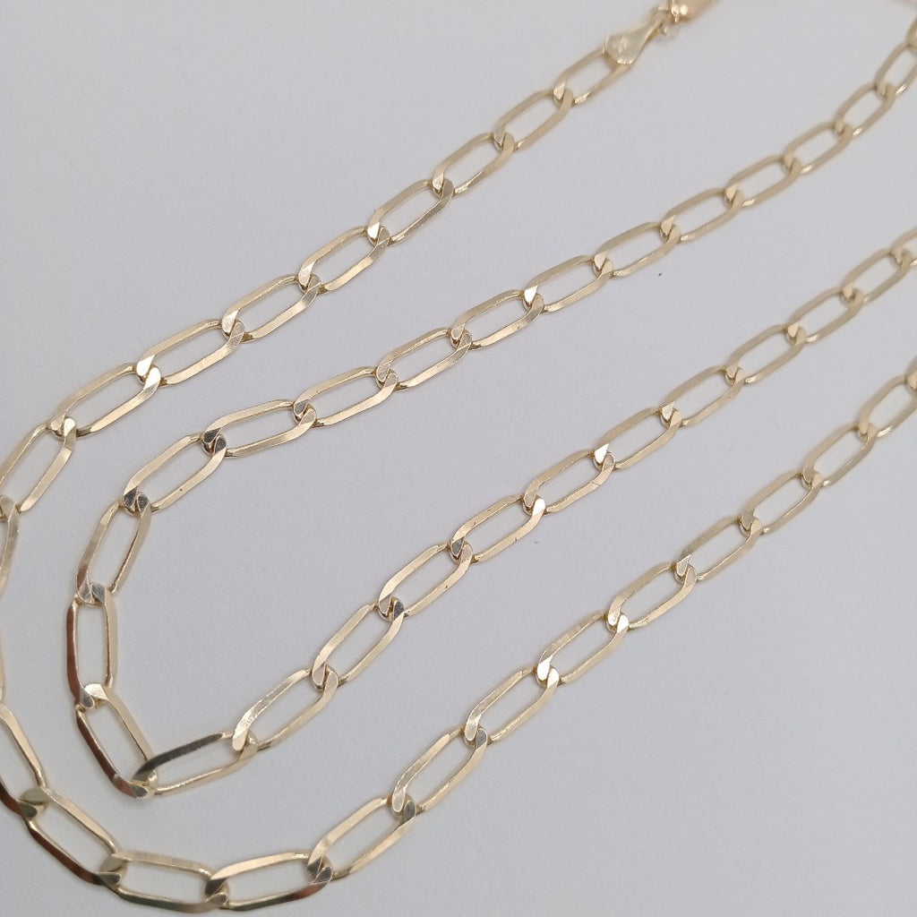CADENA ESLABONES 14K 55 CM 9.9 GR (NUEVO)