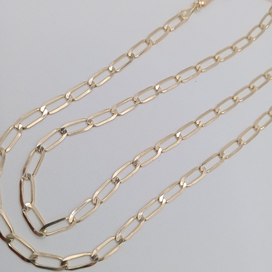 CADENA ESLABONES 14K 55 CM 9.9 GR (NUEVO)