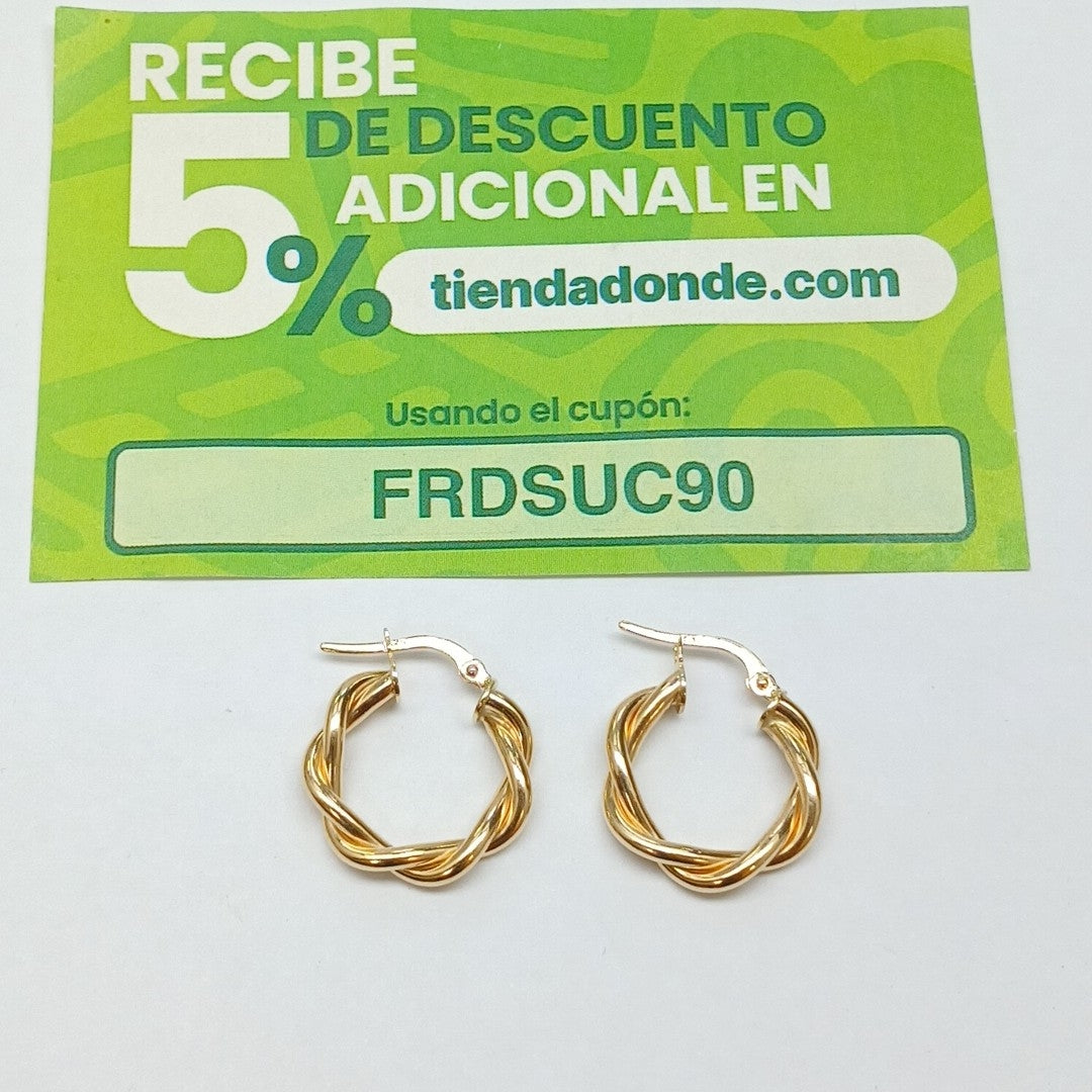 ARRACADAS ORO 14K 1.8 (NUEVO)