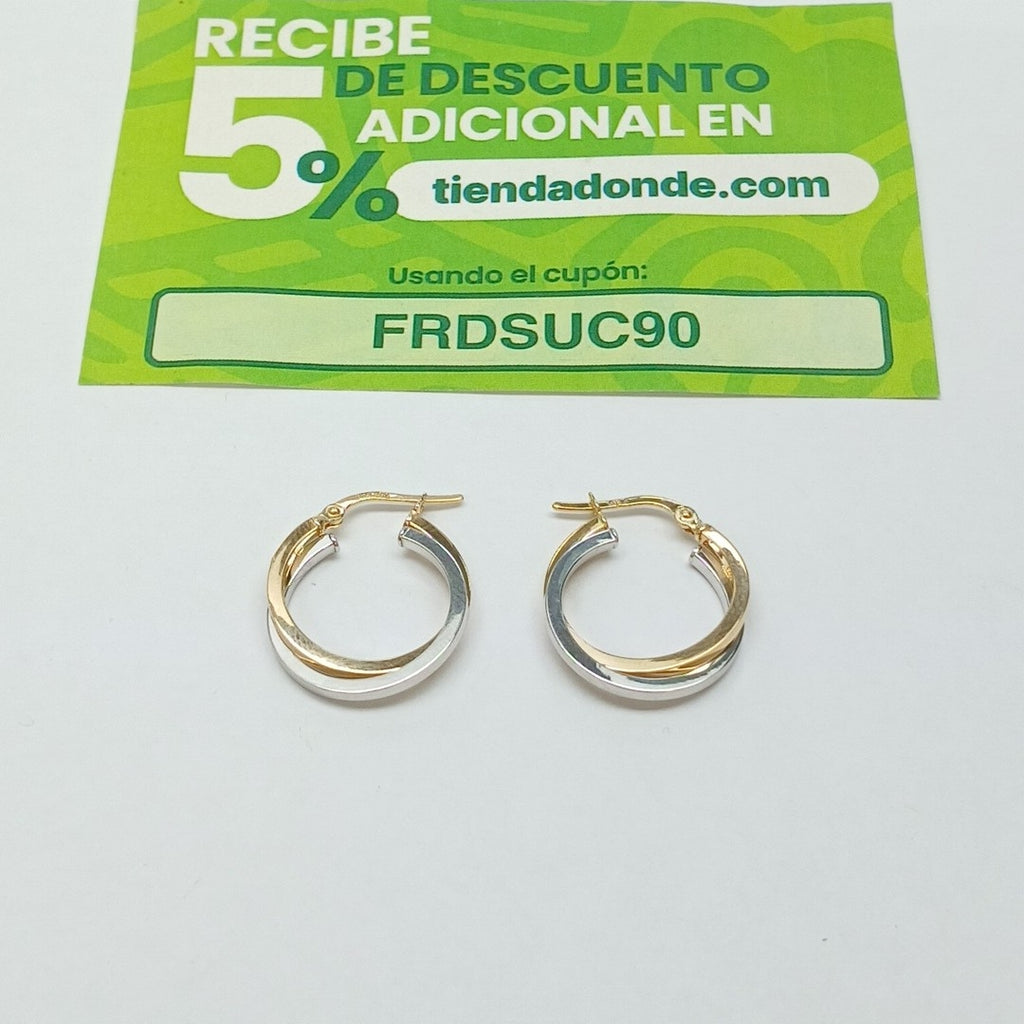 ARRACADAS ORO 14K 1.7 (NUEVO)