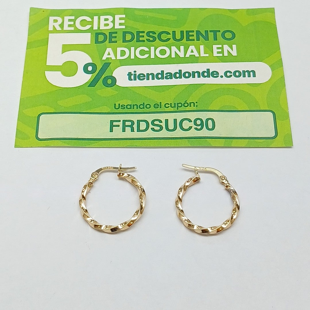 ARRACADAS ORO 14K 1 (NUEVO)