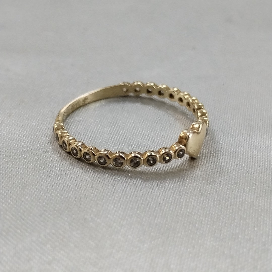 ANILLO ORO 10 K 1,10 GRMS (SEMINUEVO)