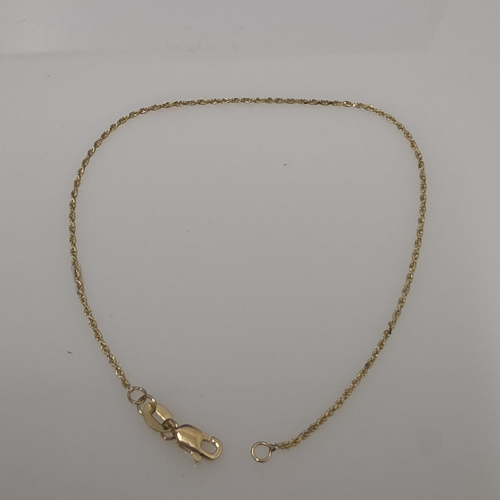 PULSERA TORZAL 14K 21 CM 1.5 GR (NUEVO)