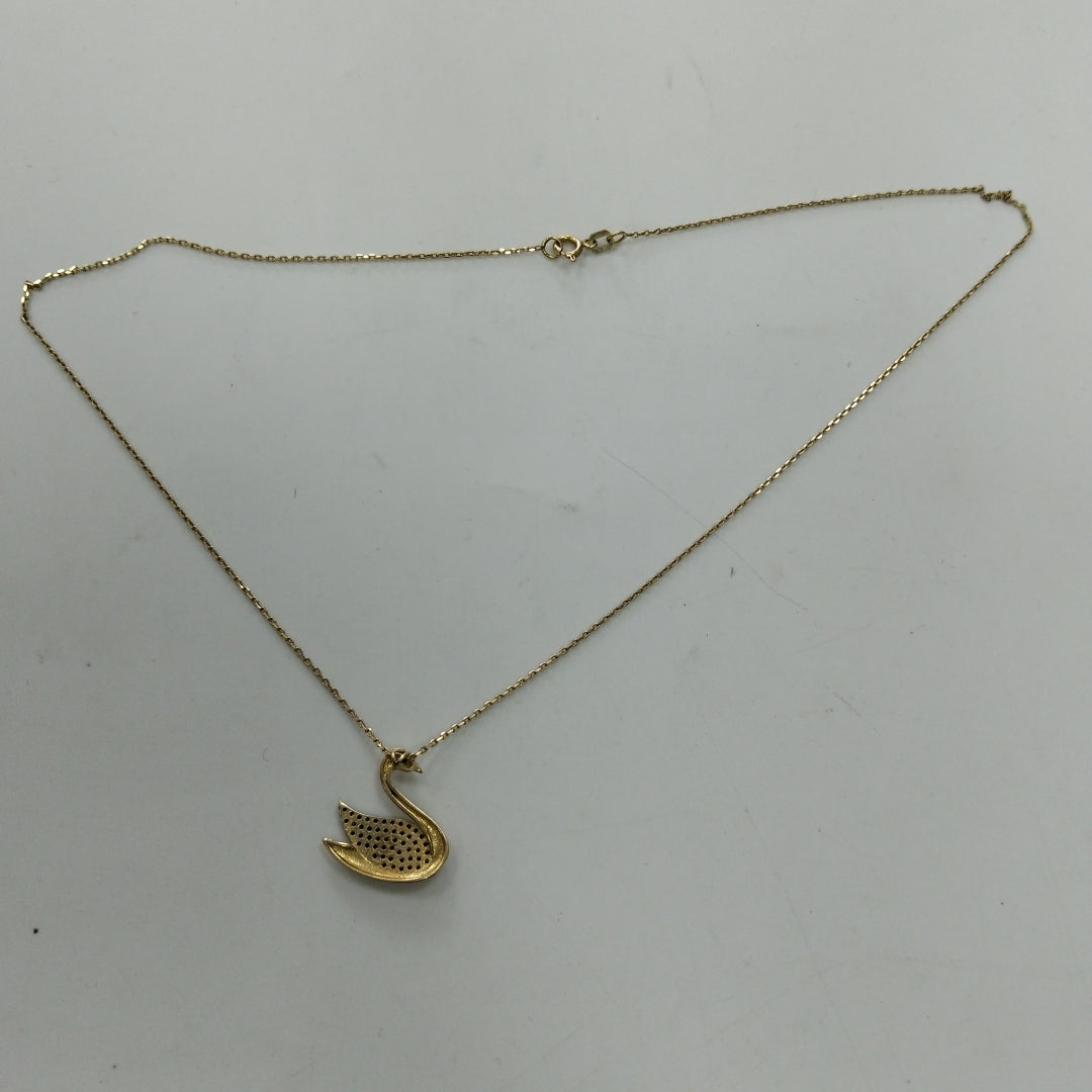 DIJE,GARGANTILLA ORO 14 K 2,90 GRMS (SEMINUEVO)