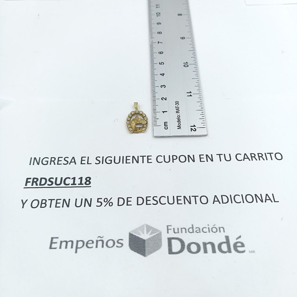 DIJE ORO 10 K 2 GRMS (SEMINUEVO)