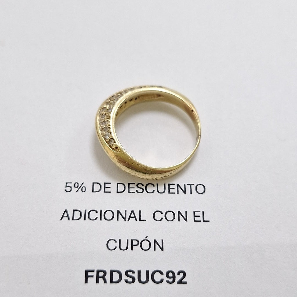 ANILLO ORO 14 K 4.7 GRMS (SEMINUEVO)