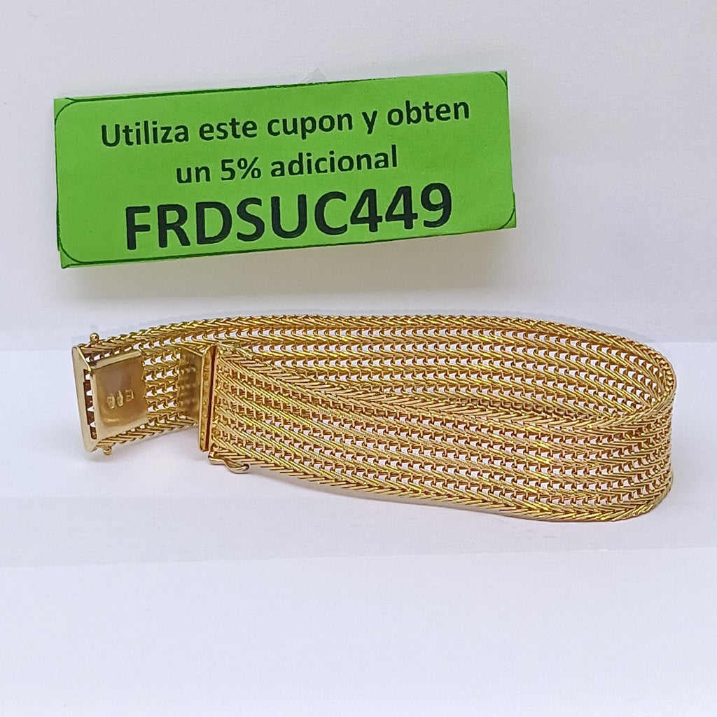 PULSERA ORO 18 K 28.1 GRMS (SEMINUEVO)
