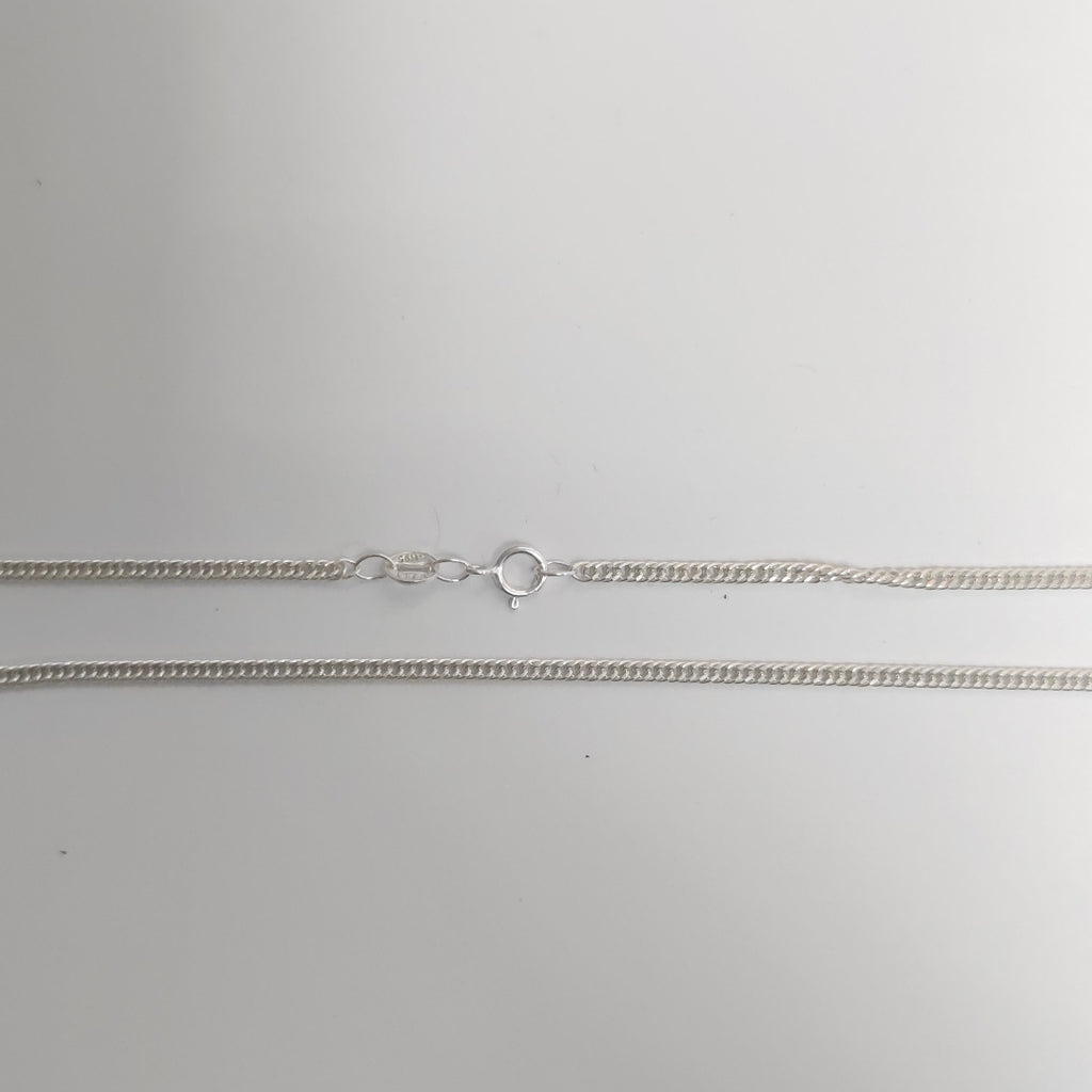 CADENA BARBADA PLATA .925 50 CM 4.12 GR (NUEVO)