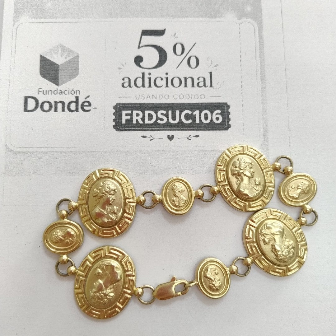 PULSERA ORO 14 K 12.7 GRMS (SEMINUEVO)
