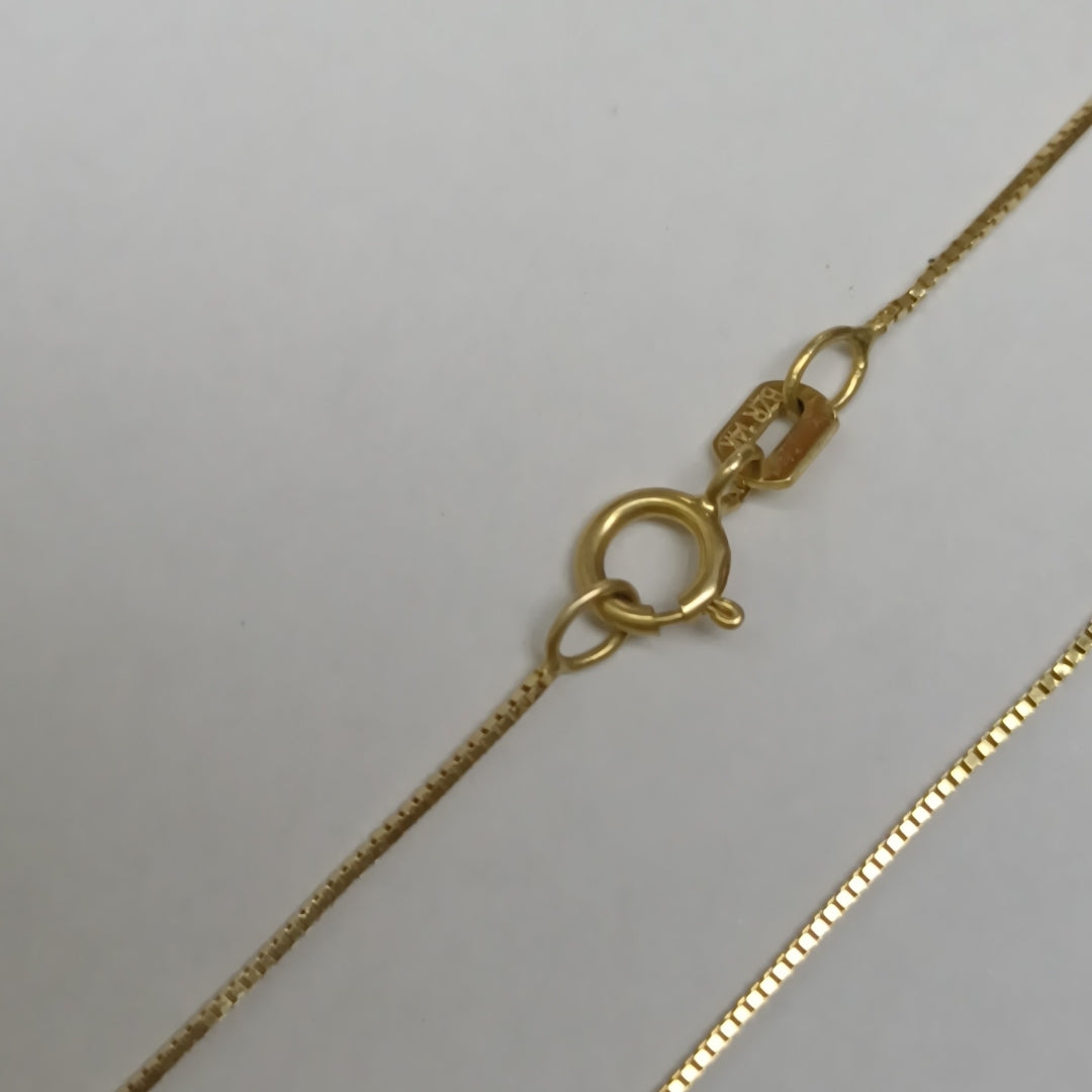 GARGANTILLA ORO 14 K 1.7 GRMS (SEMINUEVO)