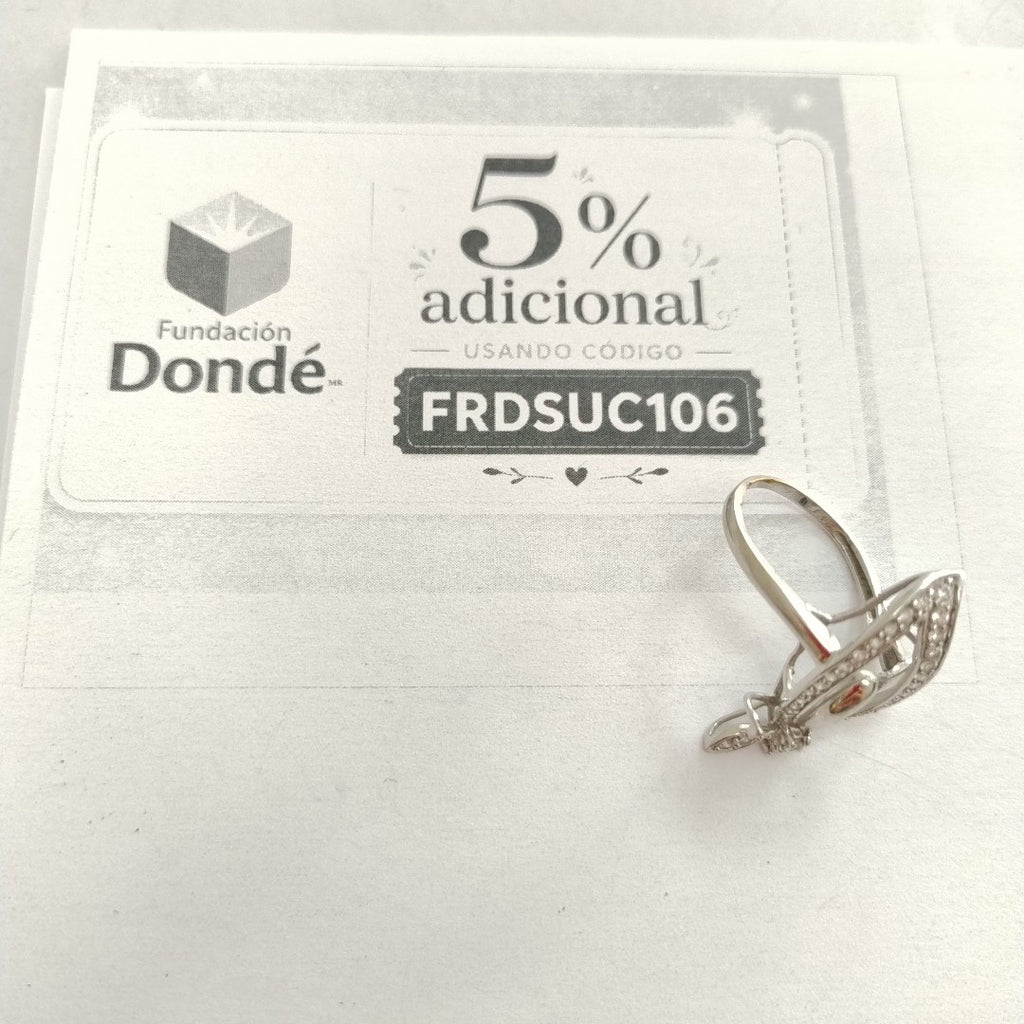ANILLITO ORO, ORO BLANCO 14 K 4 GRMS (SEMINUEVO)