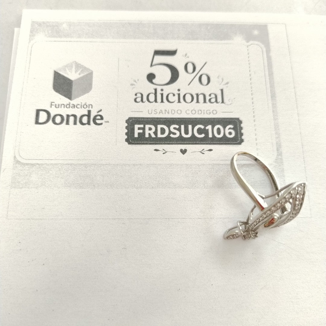 ANILLITO ORO, ORO BLANCO 14 K 4 GRMS (SEMINUEVO)