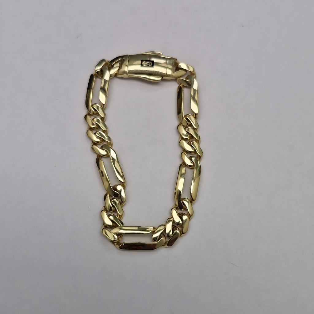 PULSERA MONACO ORO 14K 8.9 (NUEVO)