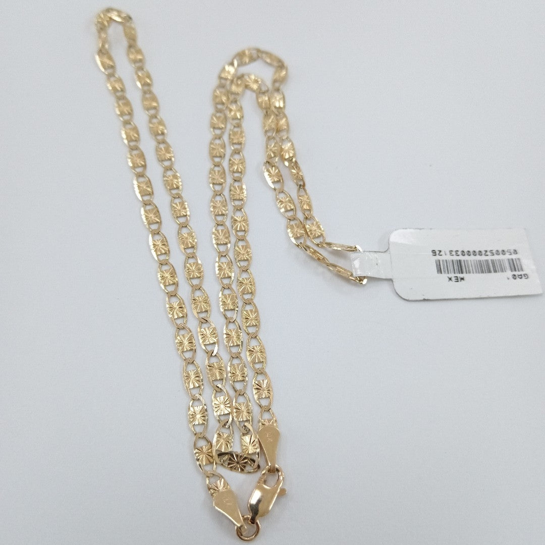 CADENAS GUCHI ORO 14K 55 CM 7.1 GR (NUEVO)