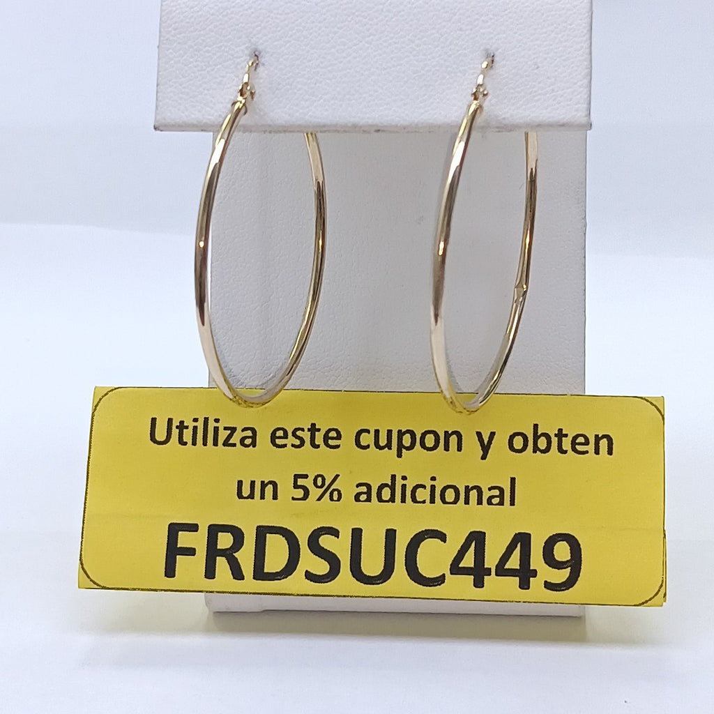 ARRACADAS ORO 14K 1.4 (NUEVO)