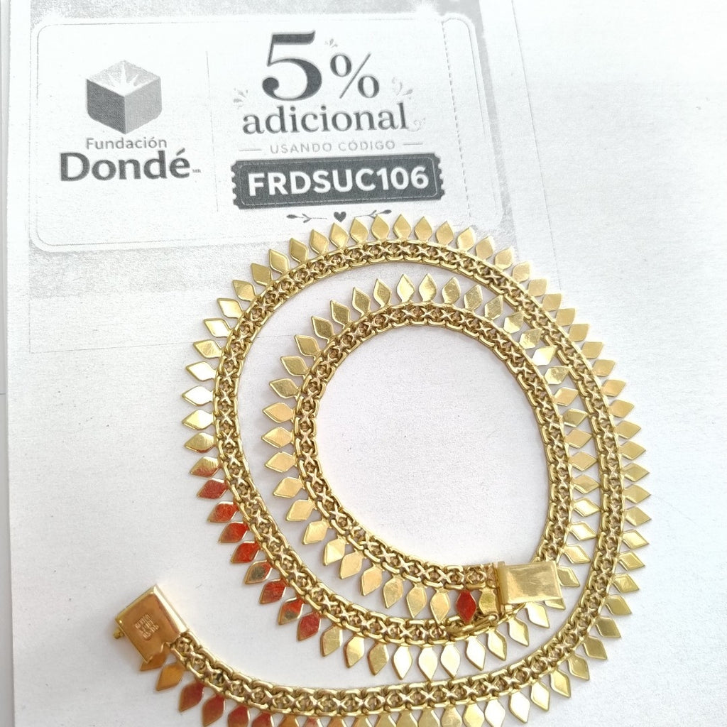GARGANTILLA ORO 18 K 31.3 GRMS (SEMINUEVO)