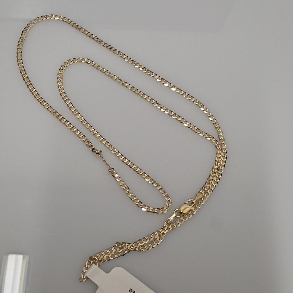 CADENA BARBADA 14K 60 CM 5.8 GR (NUEVO)