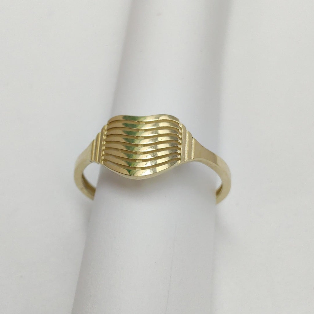 ANILLOS CORAZON 14K TALLA 8 1.8 GR (NUEVO)