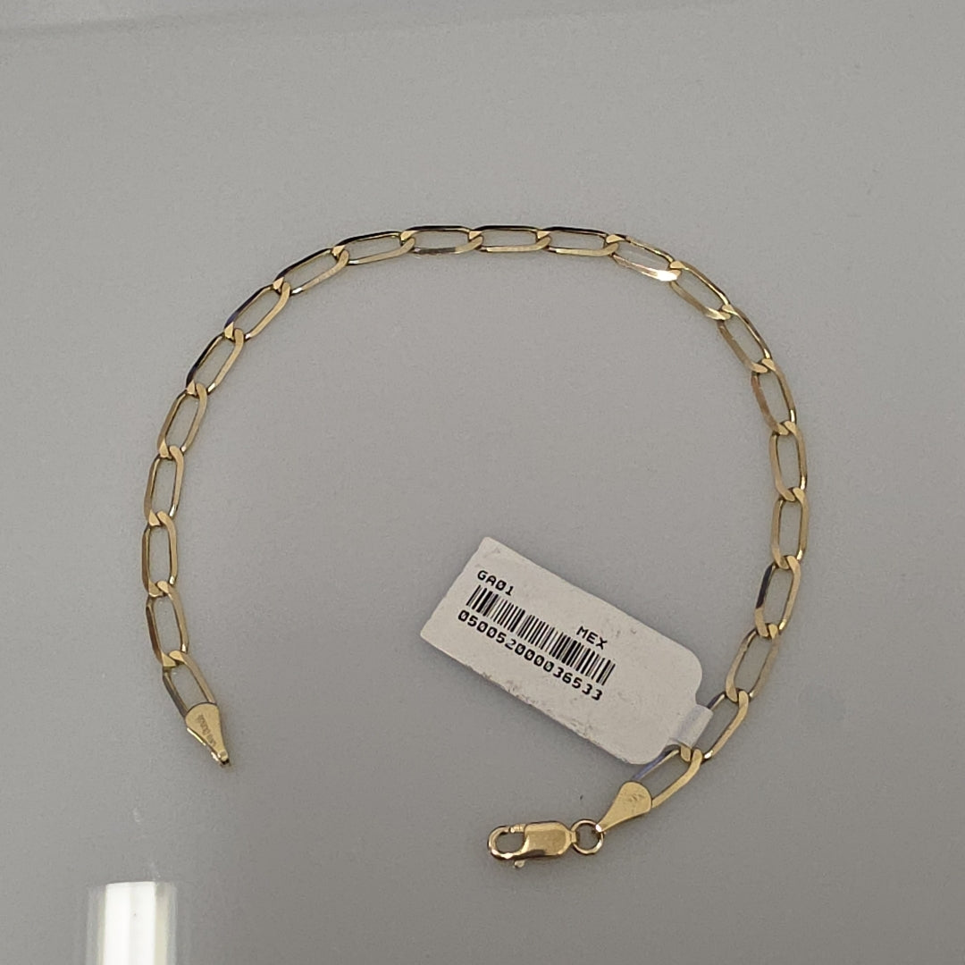 PULSERA ESLABON 14K 21 CM 4.2 GR (NUEVO)