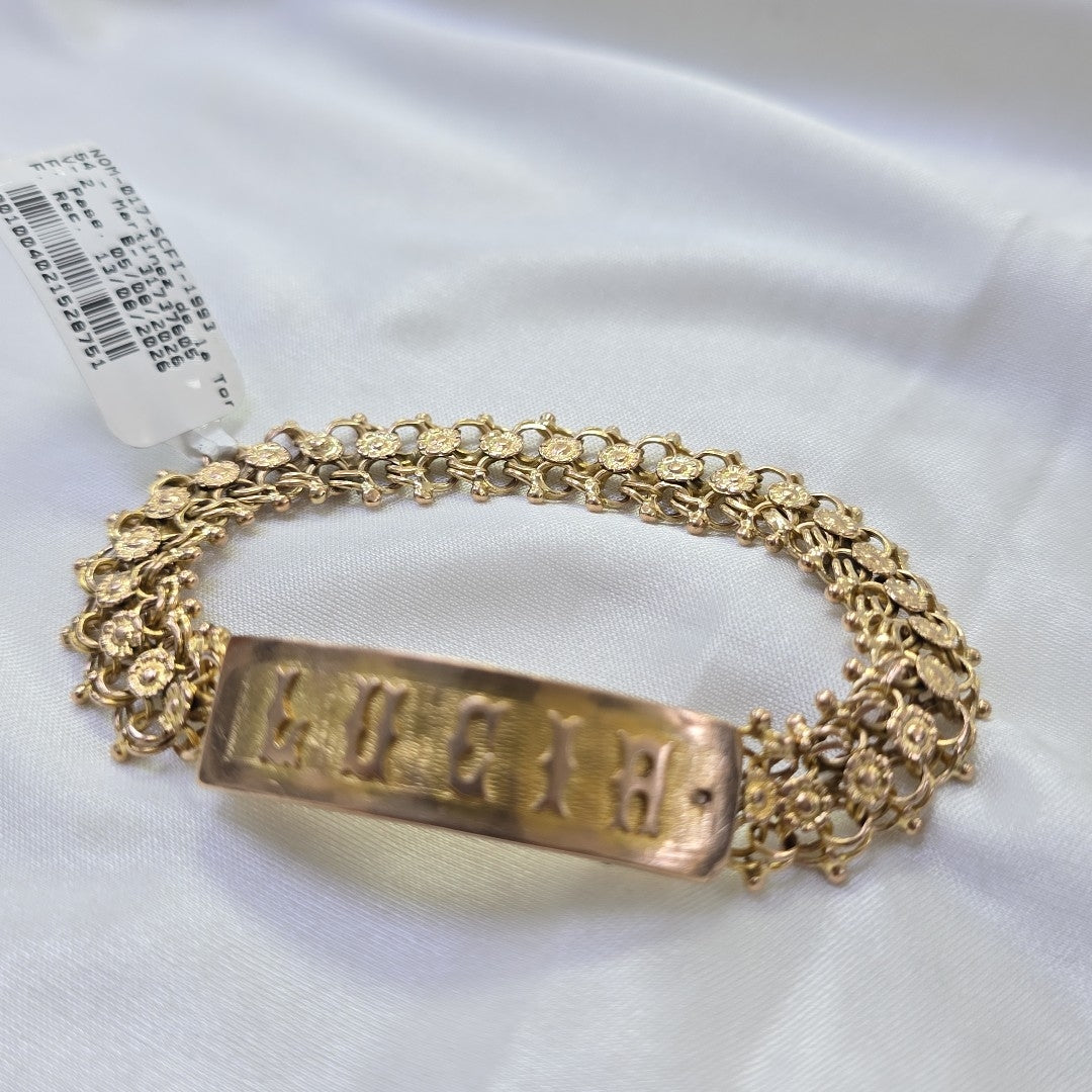 ESCLAVA ORO 10 K 17,10 GRMS (SEMINUEVO)