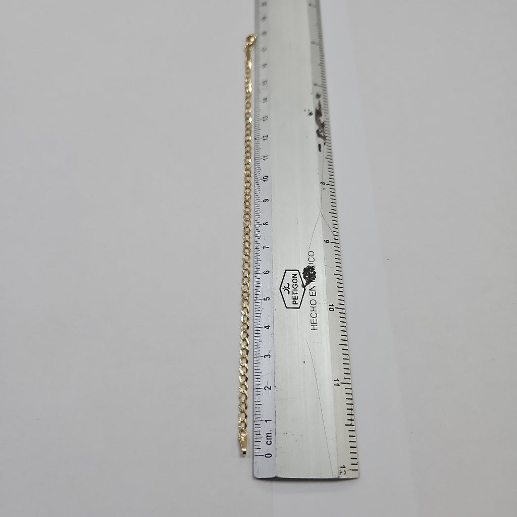 PULSERA BARBADA 14K 18 CM 1.8 GR (NUEVO)