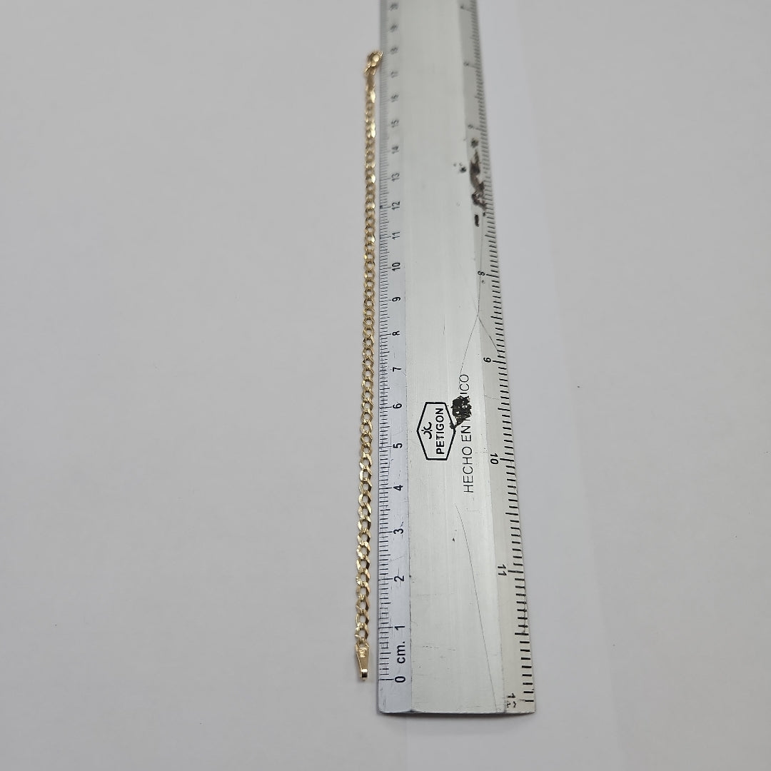 PULSERA BARBADA 14K 18 CM 1.8 GR (NUEVO)