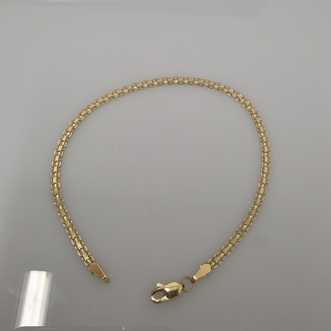 PULSERA BISMARK 14K 18 CM 2.3 GR (NUEVO)