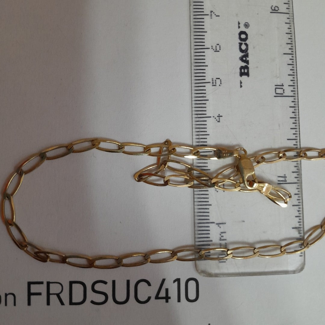 CADENA ORO 14 K 8,30 GRMS (SEMINUEVO)