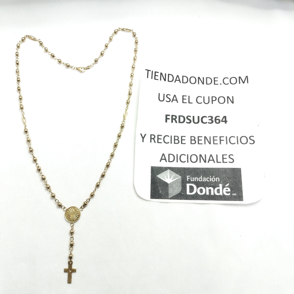 ROSARIO ORO 14 K 12,20 GRMS (SEMINUEVO)