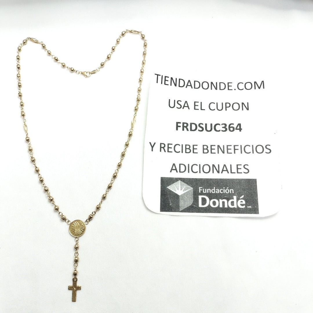 ROSARIO ORO 14 K 12,20 GRMS (SEMINUEVO)