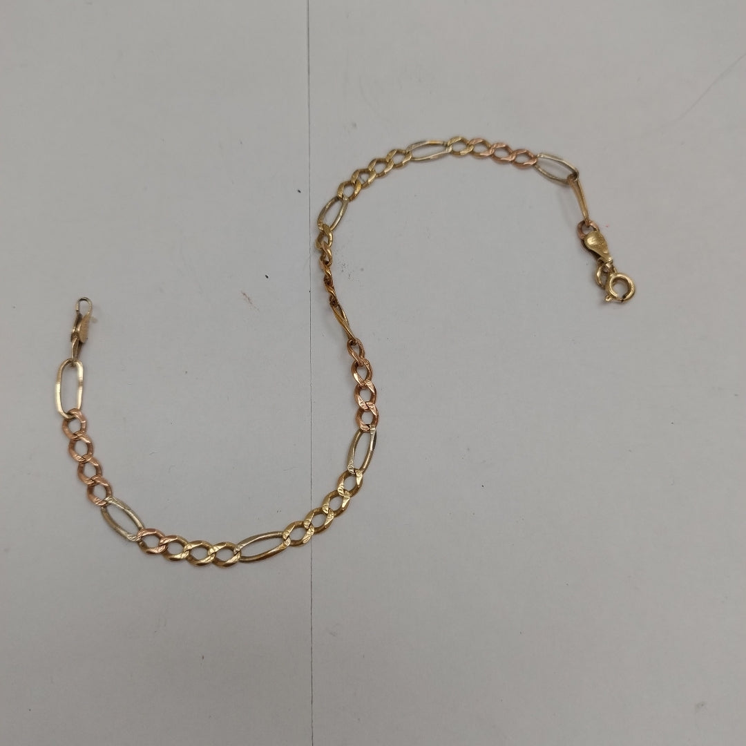 PULSERA ORO 14 K 3.7 GRMS (SEMINUEVO)
