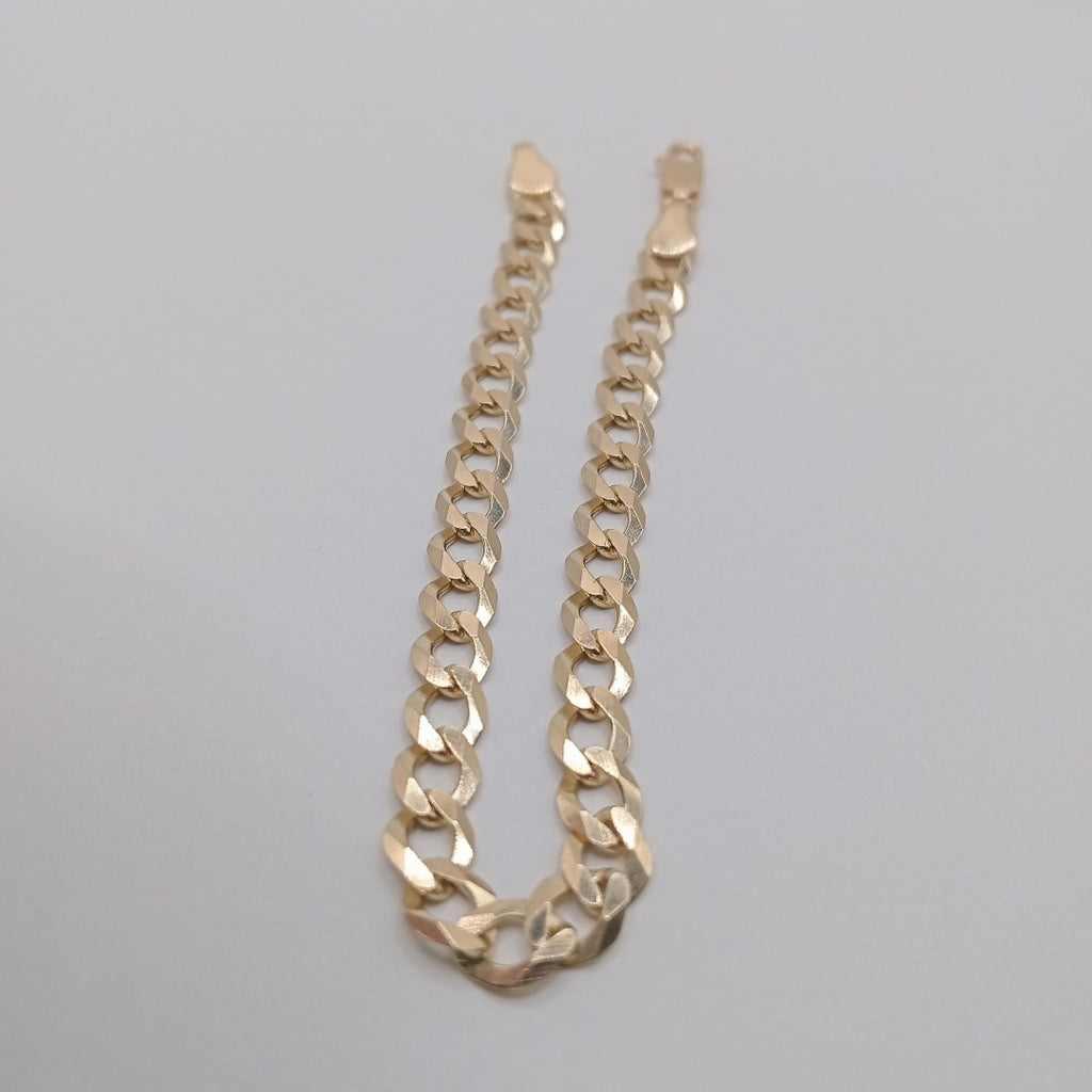 PULSERA BARBADA 14K 18 CM 6.7 GR (NUEVO)