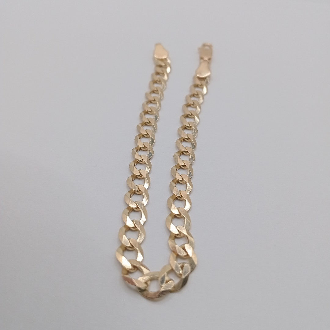 PULSERA BARBADA 14K 18 CM 6.7 GR (NUEVO)