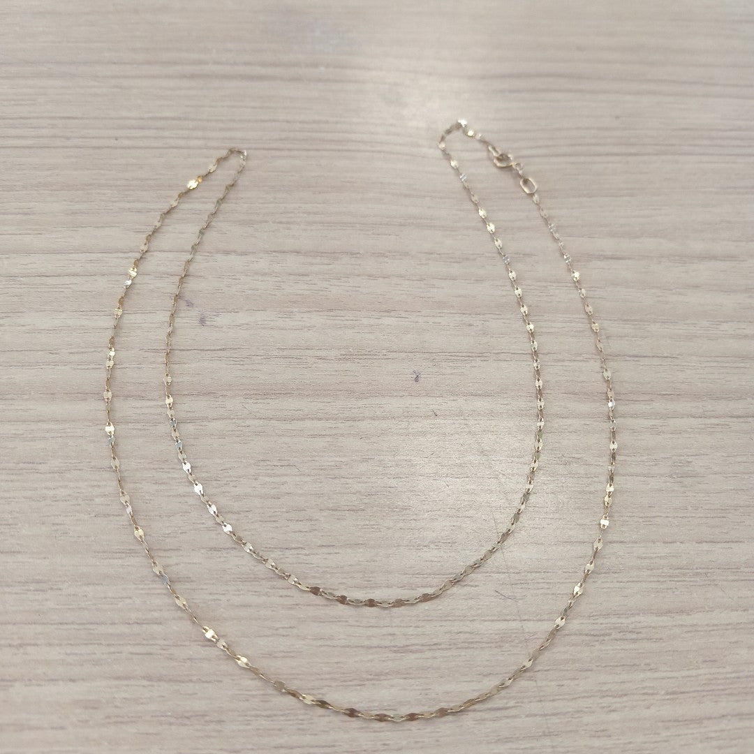 CADENA ORO 10 K 0.9 GRMS (SEMINUEVO)