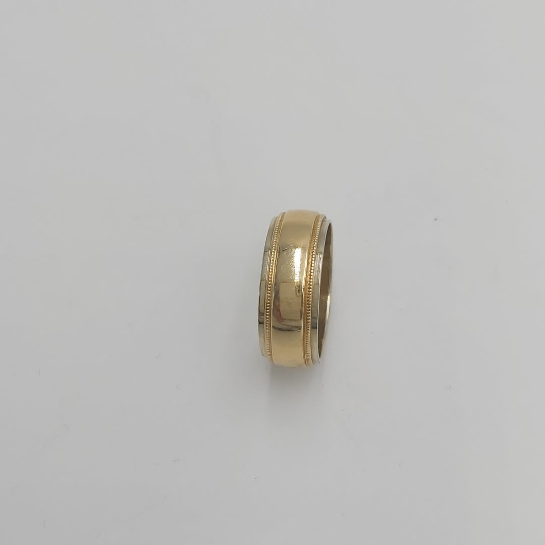ARGOLLA ORO COMBINADO 14 K 7,20 GRMS (SEMINUEVO)