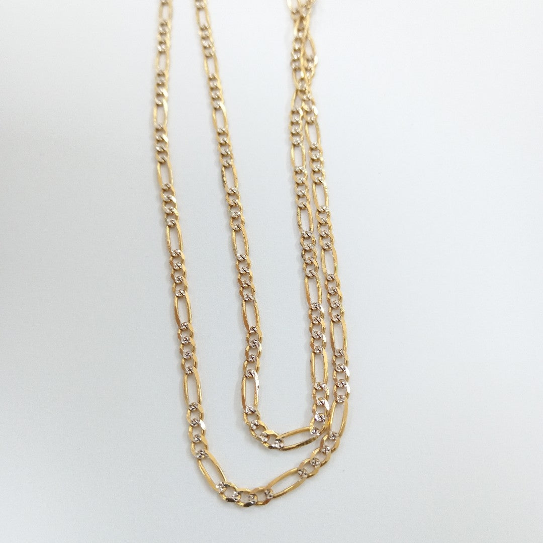 CADENA TEJIDO 3X1 9G 60 CM (NUEVO)