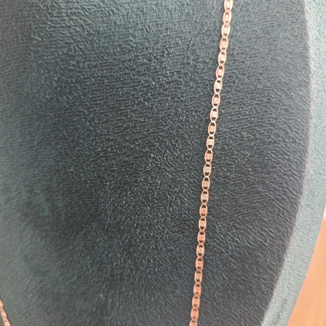 CADENAS TEJIDO GUCHI ORO 10K 55 CM 2.7 GR (NUEVO)