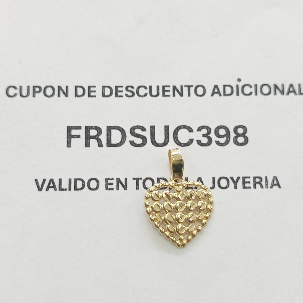 DIJE FIG CORAZON 14K 0.8 GR (NUEVO)