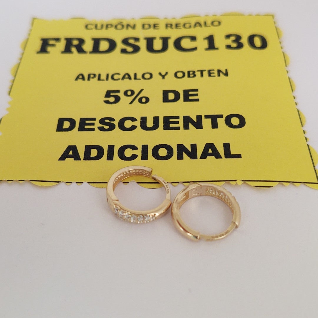 HUGGIES ORO 14K 1.5 (NUEVO)
