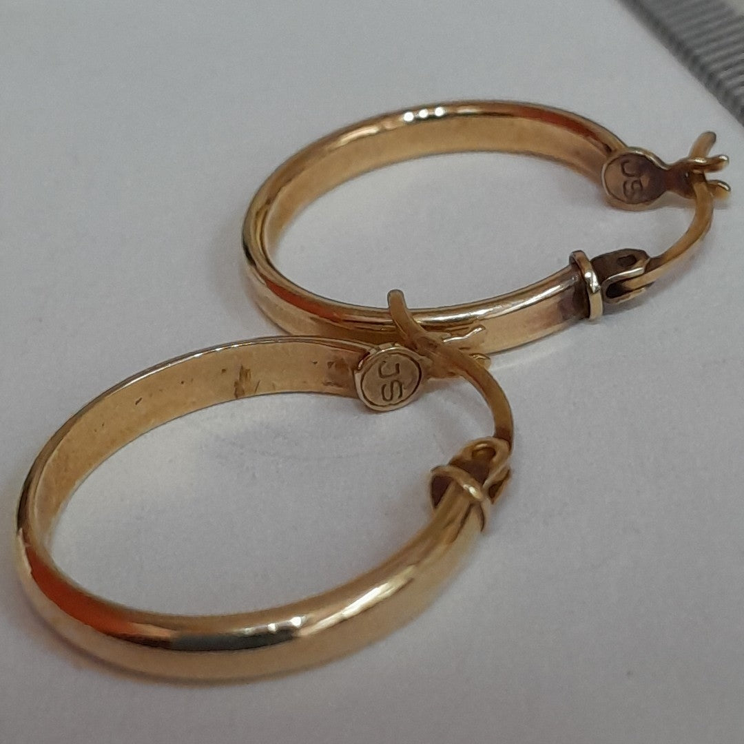 ARRACADAS PAR ORO 14 K 2,20 GRMS (SEMINUEVO)