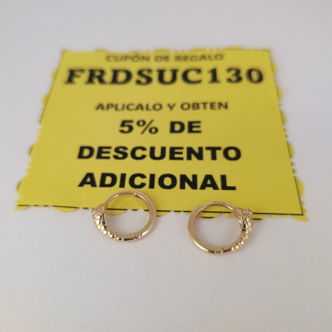HUGGIES ORO 14K 1.6 (NUEVO)