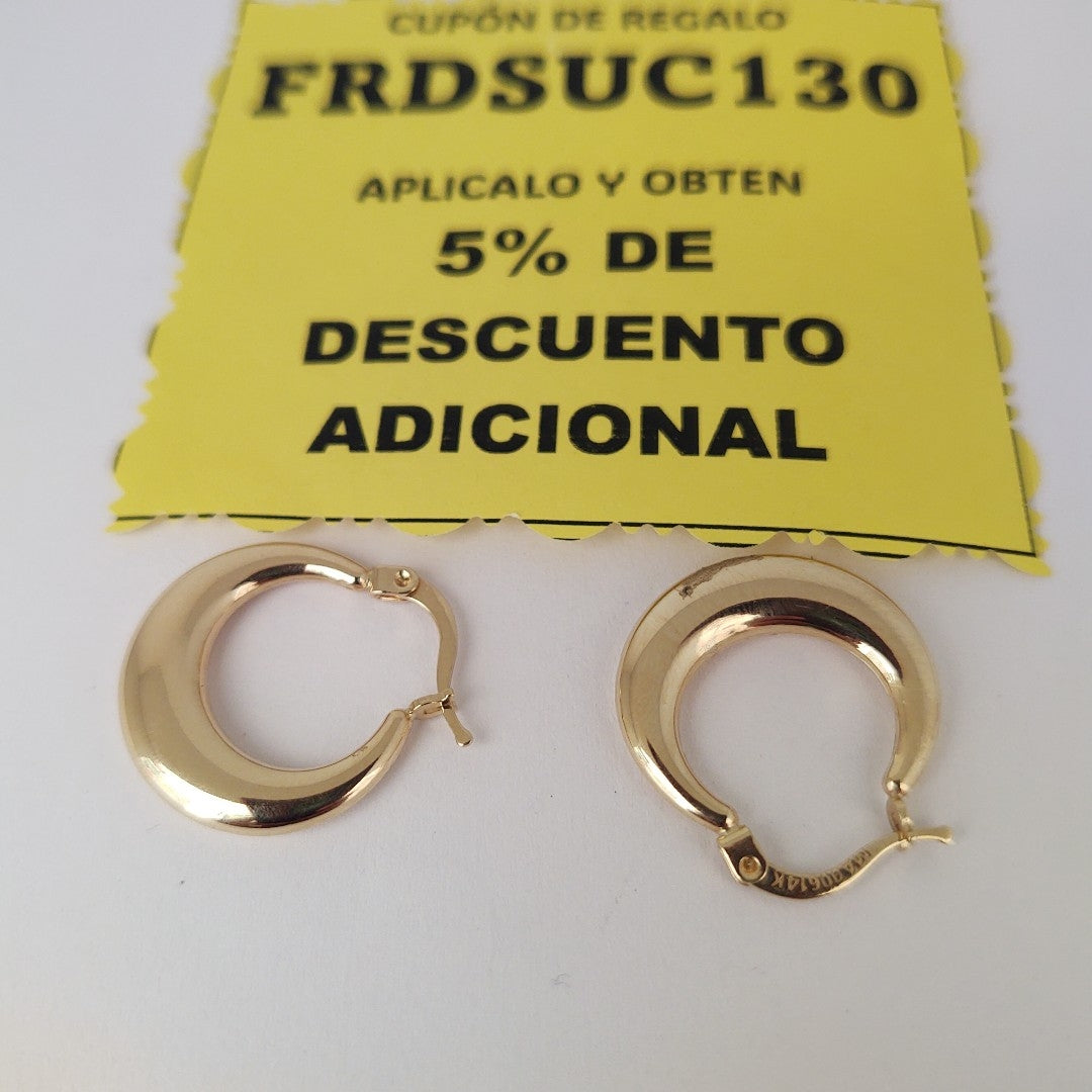 ARRACADAS ORO 14K 2.3 (NUEVO)