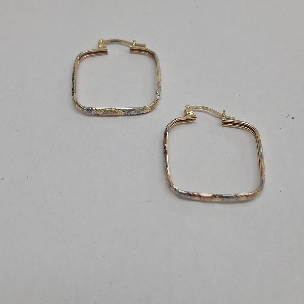 ARRACADAS PAR ORO 14 K 2.3 GRMS (SEMINUEVO)