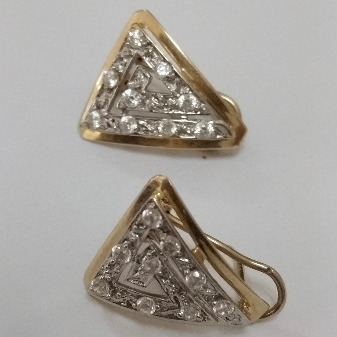 ARETES PAR ORO 10 K 5.7 GRMS (SEMINUEVO)