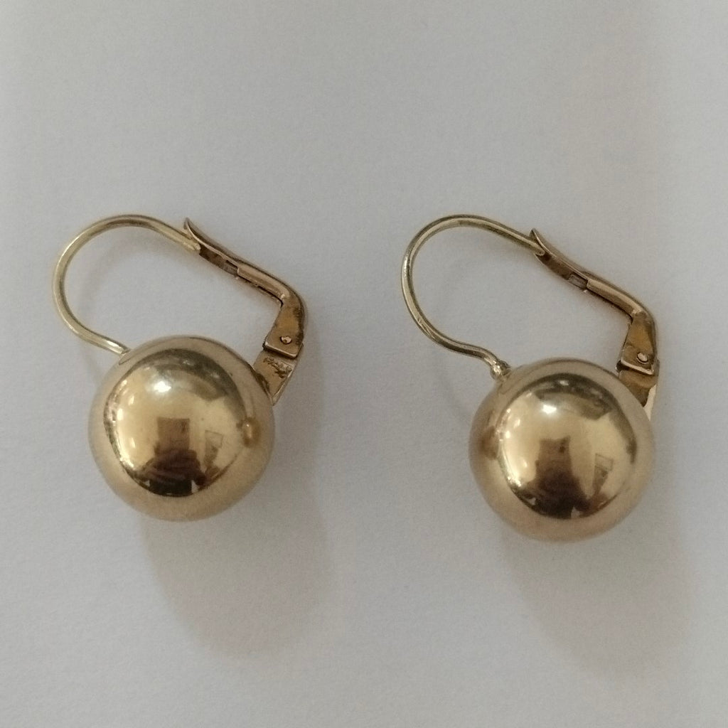 ARETES PAR ORO 18 K 5.7 GRMS (SEMINUEVO)
