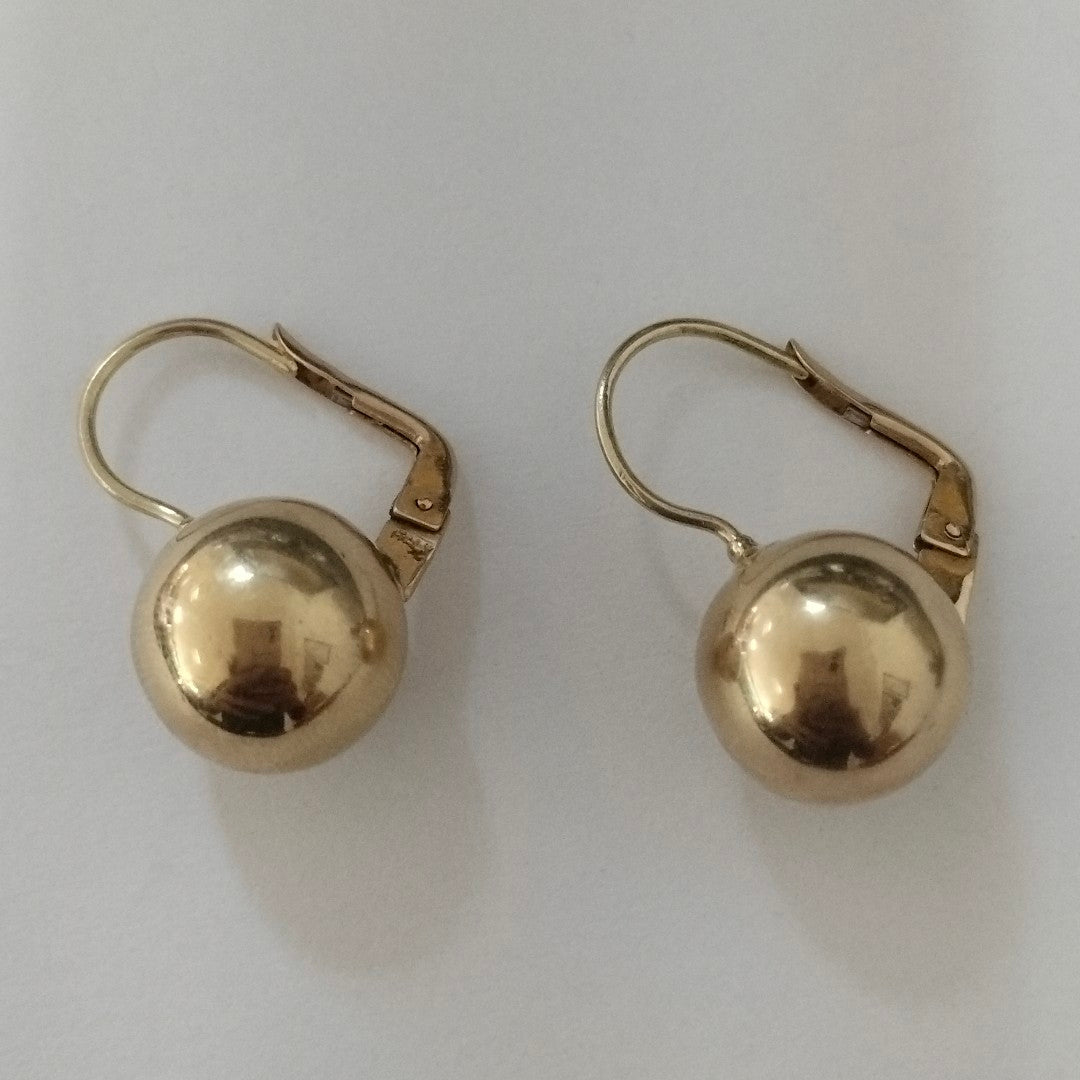 ARETES PAR ORO 18 K 5.7 GRMS (SEMINUEVO)